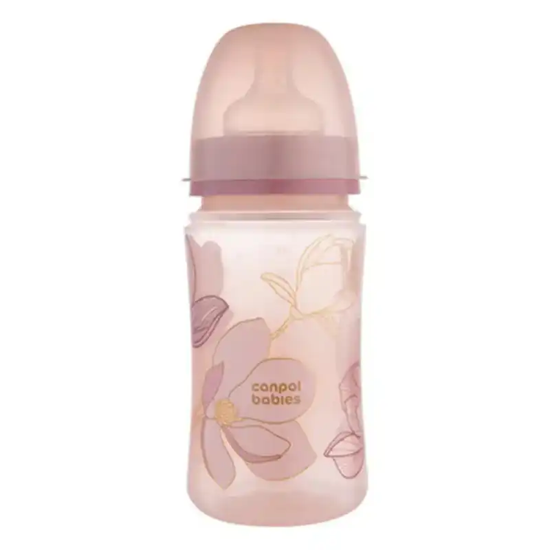 CANPOL BABIES BIBERON ANTICOLIQUE GOLD ROSE 240ML 35/240