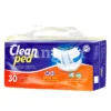 CLEAN PED COUCHE ADULTE MEDIUM 30PCS