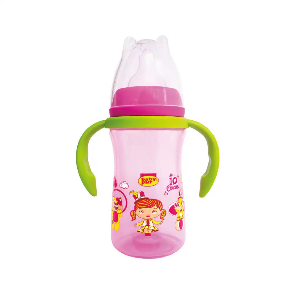 baby pur biberon pp large 270ml ROSE REF P40362M