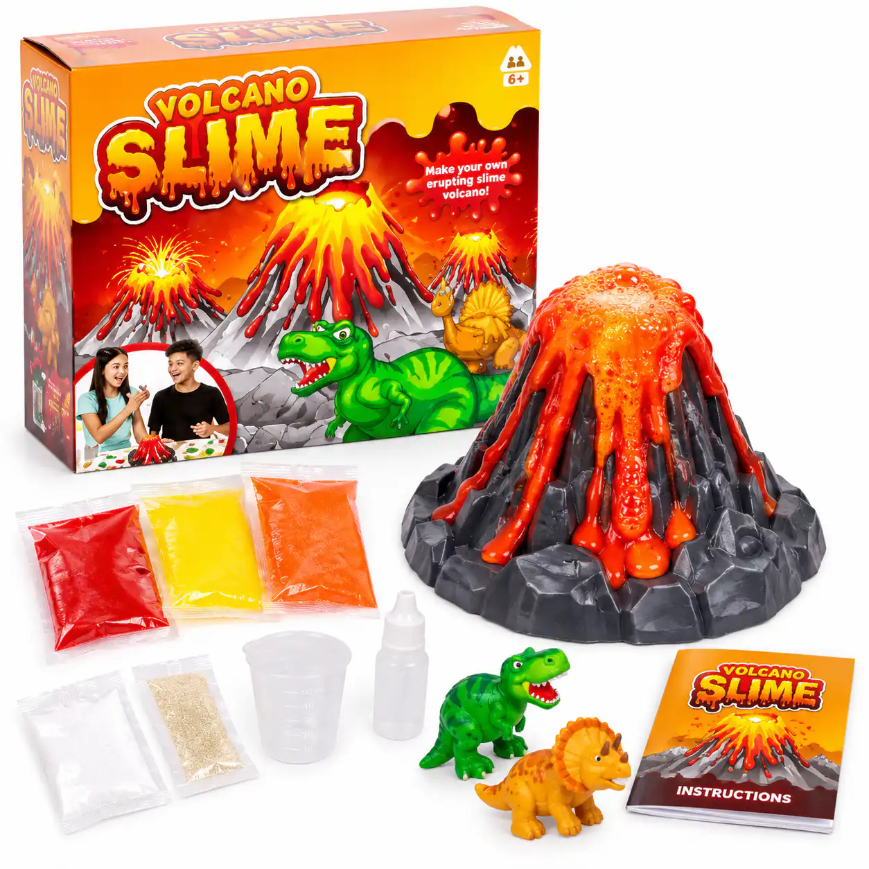 JOUETS slime volcano