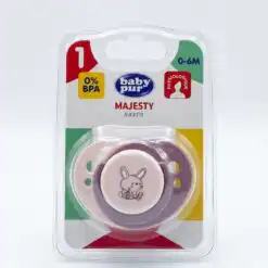 Baby Pur Sucette Majesty 0-6M Rose Ref 78201