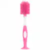 BAMBINI goupillon Silicone 2en1 ref 482 Rose