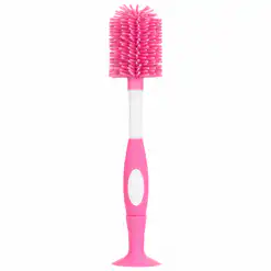 BAMBINI goupillon Silicone 2en1 ref 482 Rose