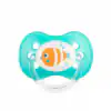 CANPOL BABIES SUCETTE CHERRY POISSON SILICONE 0-6M BLEU 22/410