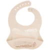 Canpol babies bavoir silicone Creme avec poche 6M+ 51/030 (EMBALLAGE DEFECTUEUX)