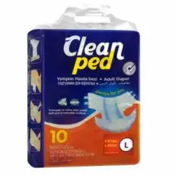 CLEAN PED COUCHE ADULTE MEDIUM 10PCS