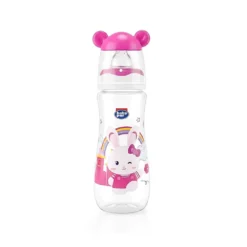 Baby Pur Biberon PP Funny rose 250 ml Ref (72003)