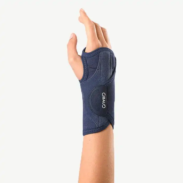 Gibaud orthese de mains manugib tendinite bleu REF-6686-T3D (18-21cm) – Image 2