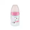NUK First choice Biberon Temperature controle ROSE 0-6M 150ML