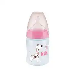NUK First choice Biberon Temperature controle ROSE 0-6M 150ML