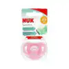 NUK sucette sensitive rose 0-6m