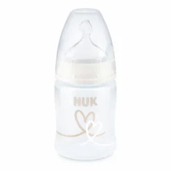 NUK First choice Biberon Temperature controle BLANC 0-6M 150ML