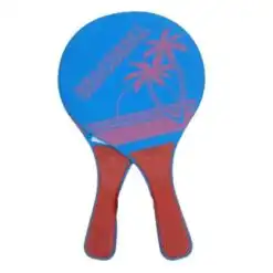 jouets : 2 raquette pour plage beachball