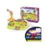 jouets : sable magic vert , orange et gris