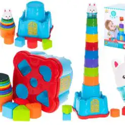 jouets : tour empliable et moulage de formes